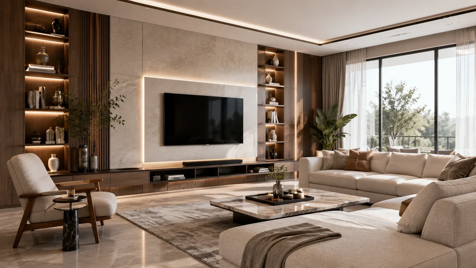 Luxury living room