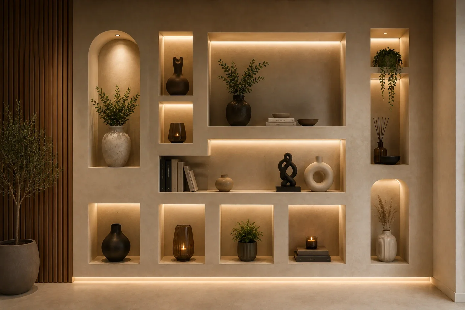 Niches & éclairage LED
