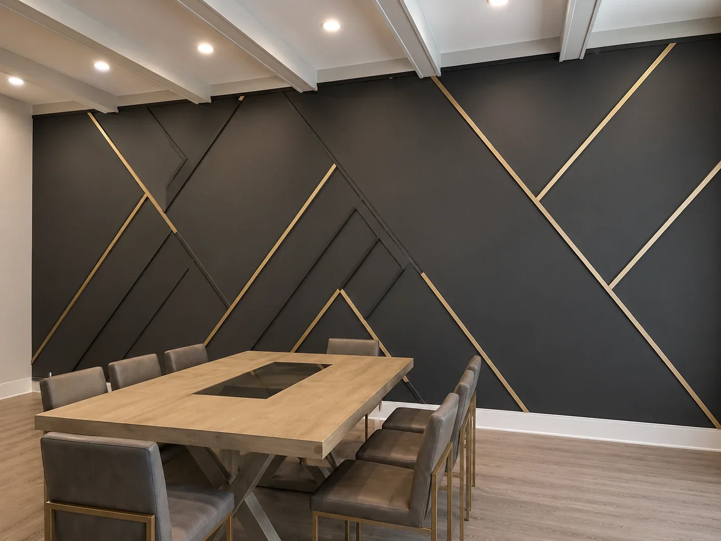Pièce avant installation du panneau acoustique