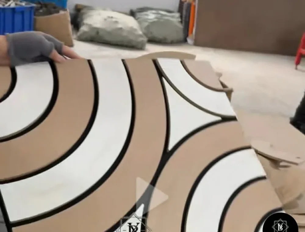 Modèle arcs concentriques — vue 2