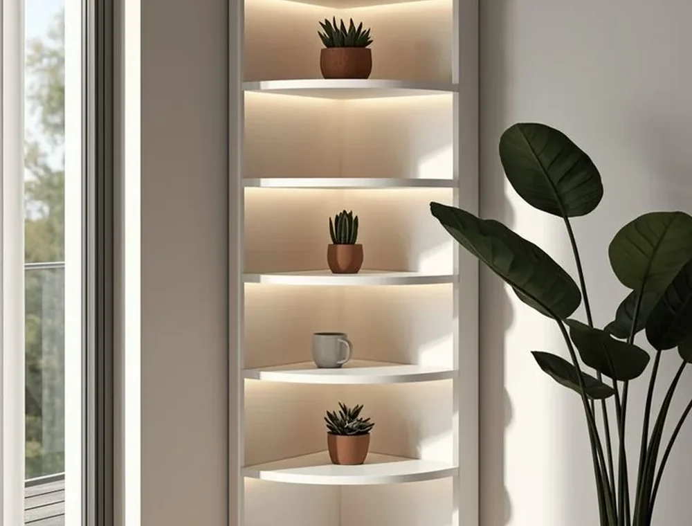 Aménagements d’angle & rangements — vue 3